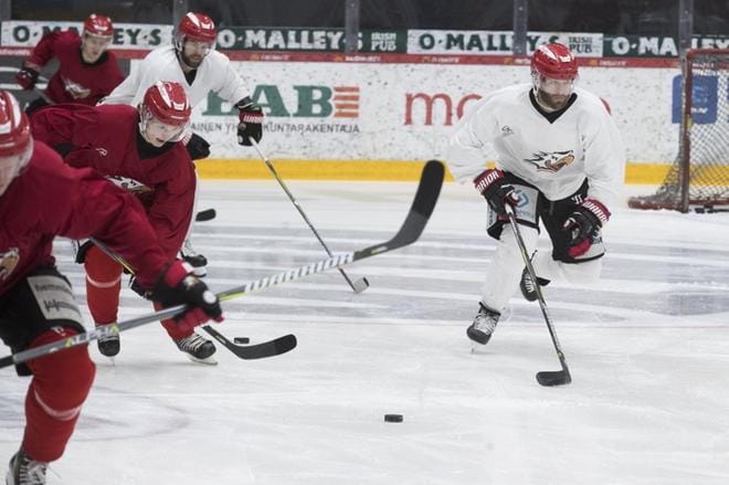 Sport kohtaa tänään kotikaukalossaan Turun Palloseuran. KUVA: MINNA ANTILA