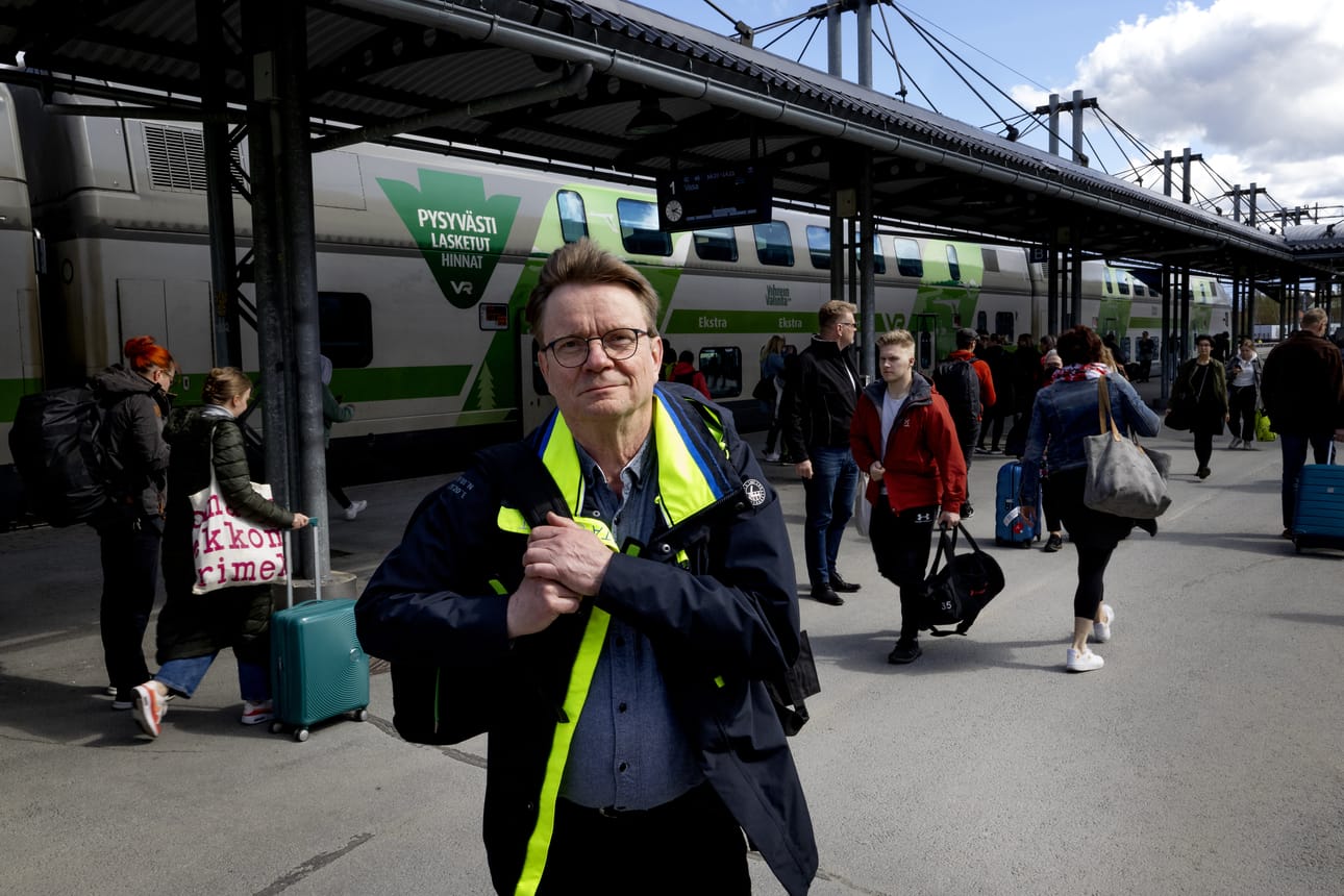 Pertti Kinnunen palasi perjantaina kahdeksan päivää kestäneeltä vapaaehtoistyömatkalta Ukrainan ja Puolan rajalta.