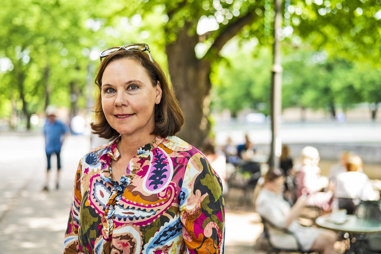 Anne-Mari Virolainen toivoo yrityksille ennakoitavaa toimintaympäristöä. Kuva: Lennart Holmberg