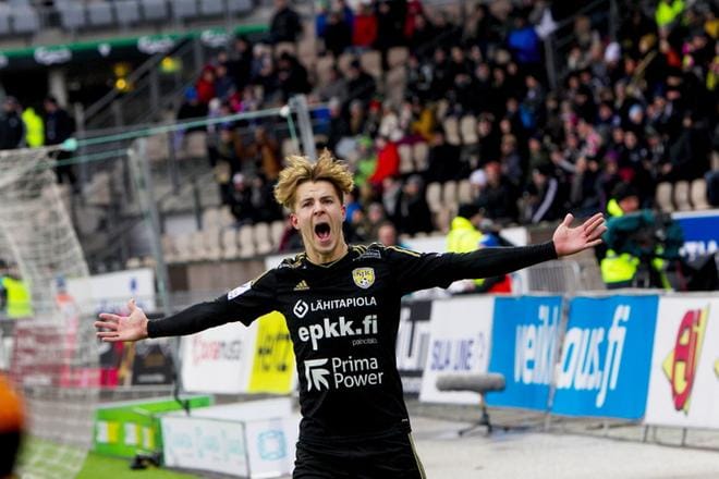 Roope Riski hakee tehojaan Kreikan kakkosliigasta. Kuva: Jaakko Elenius