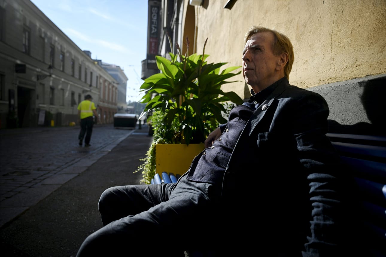 Suurelle yleisölle Timohty Spall tuli Suomessakin tutuksi television Näkemiin vaan, muru! -sarjasta 1980-luvulla. LEHTIKUVA / Antti Aimo-Koivisto