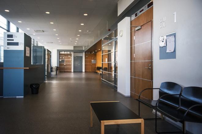 Huumevyyhdin ulkomaista haaraa puidaan seuraavan kerran tänään torstaina Pohjanmaan käräjäoikeudessa. Kotimaisen haaran käsittely jatkuu perjantaina. ARKISTOKUVA: JARNO PELLINEN