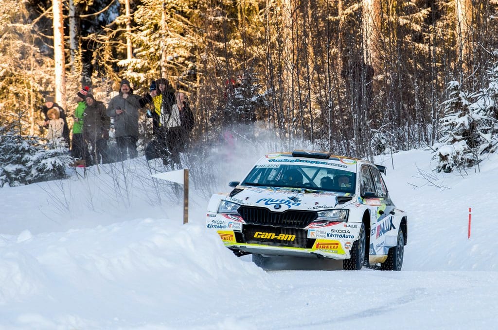 Teemu Asunmaan ajo kulki SM Iso Valkeinen Rallissa mallikkaasti ja tuloksena oli tällä kertaa kolmas sija.