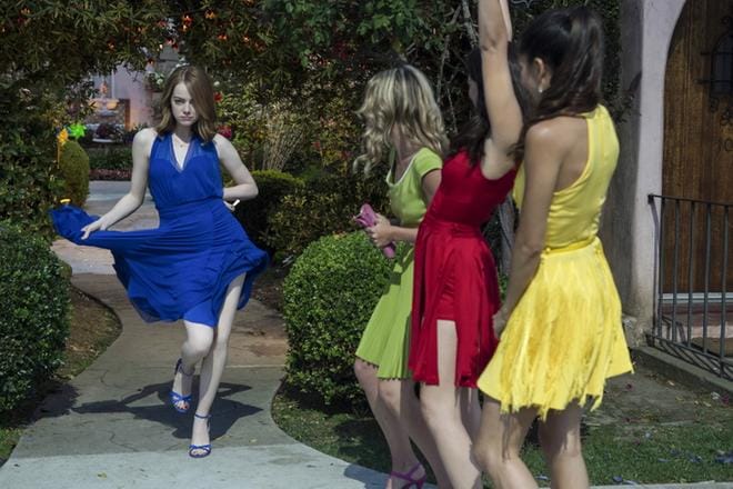 Musikaalielokuva La La Land on ehdolla peräti 14 Oscar-palkinnolle. Toisen pääosan tekevä Emma Stone on ehdolla parhaaksi naisnäyttelijäksi.