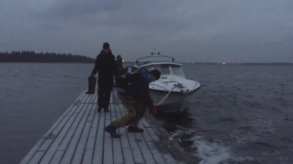 Tältä näyttää syksyinen Selkäsaari - rakenteilla uusi kota