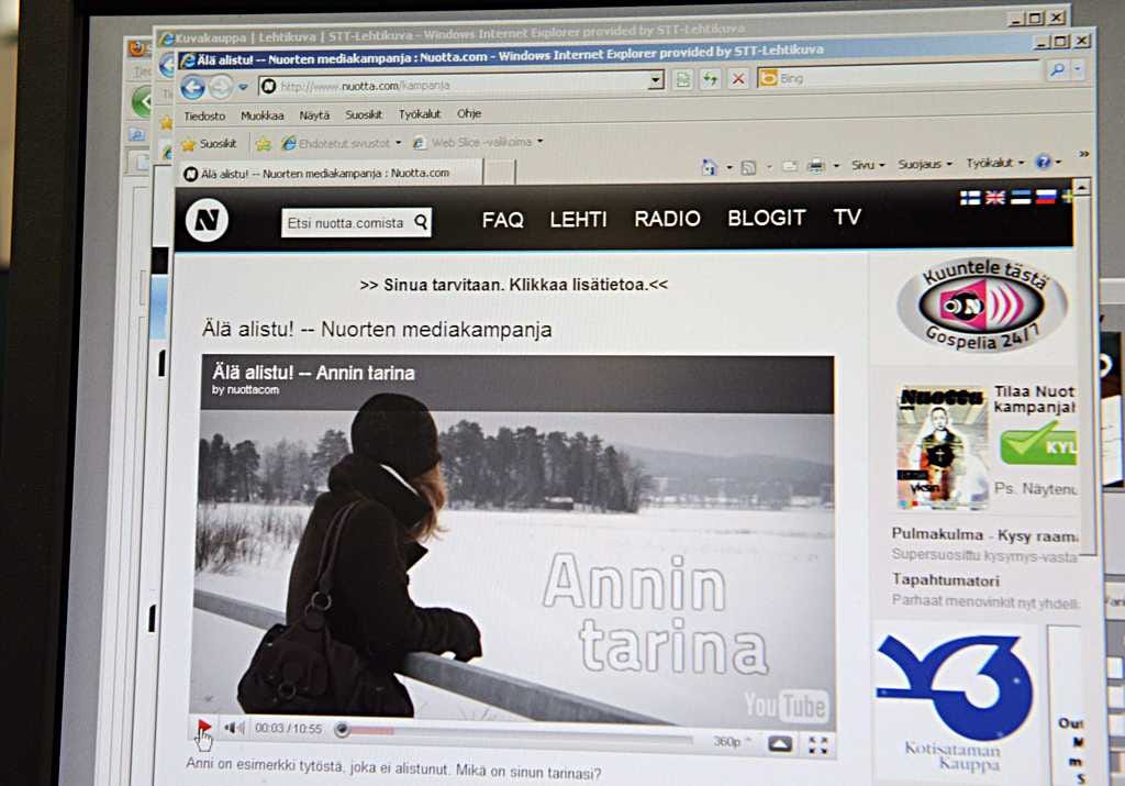 Älä alistu -kampanjan papeista kanneltiin