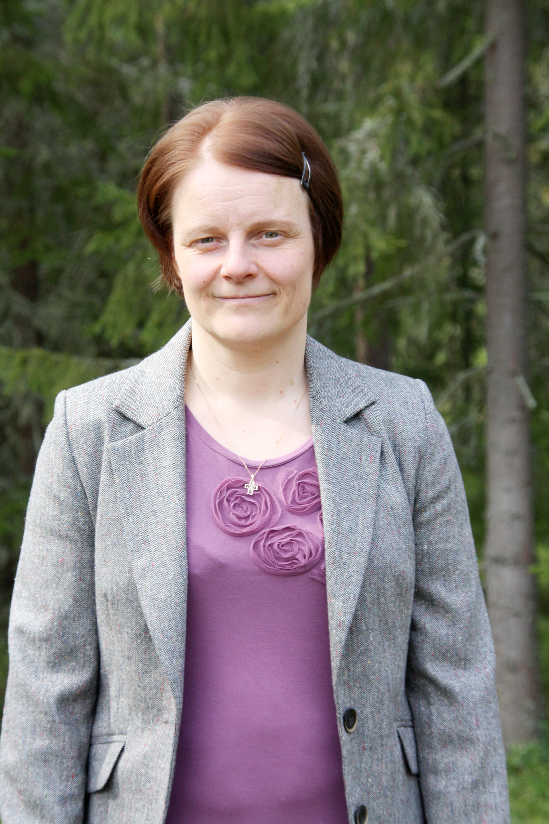 Päivi Ollikainen vihitään papiksi kesäkuun 7. päivä. Kempeleessä odottaa seurakuntapastorin määräaikainen virka. Kuva: Kirsi Junttila