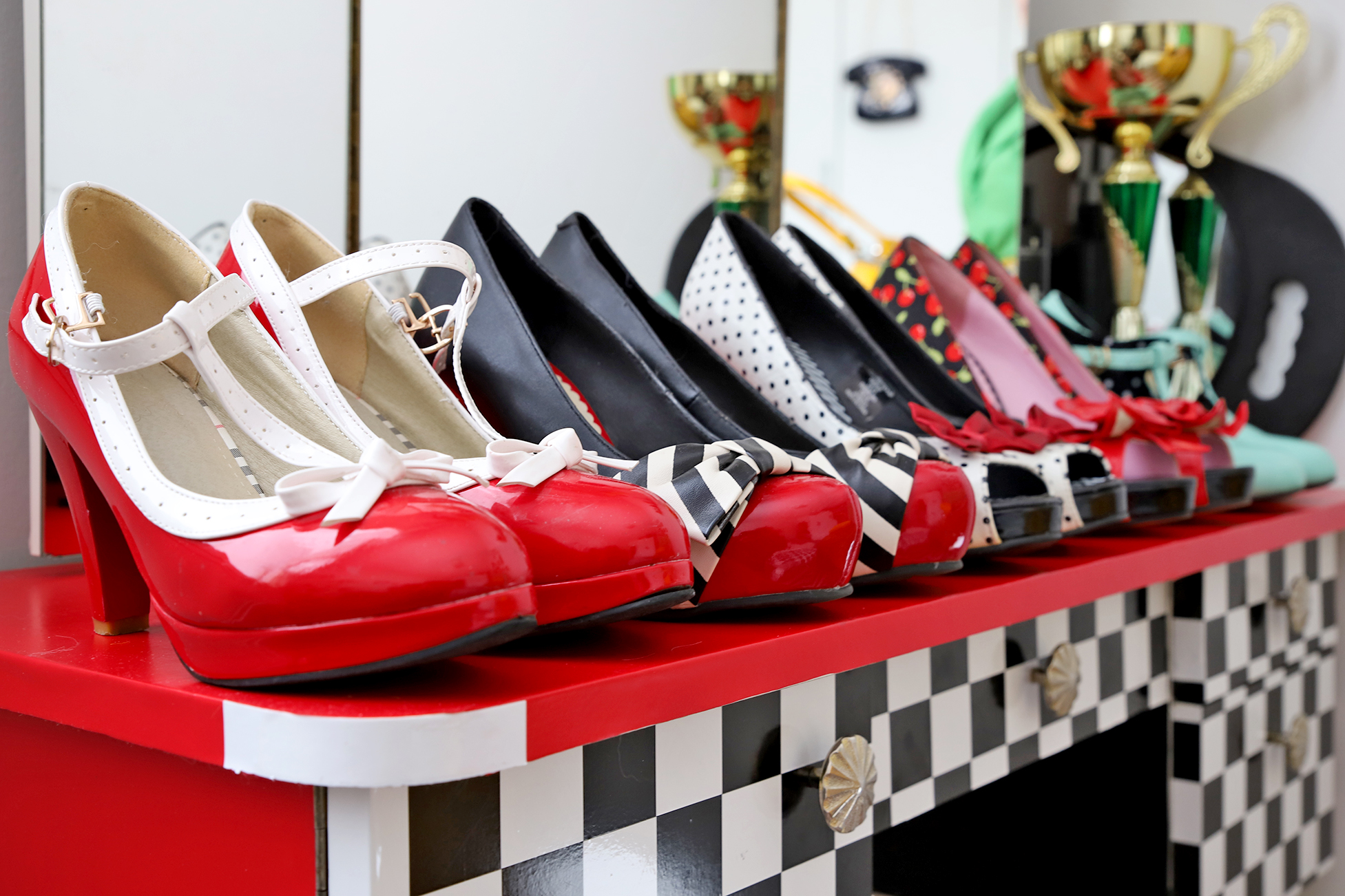 Korkokengät ovat oleellinen osa Kinnusen naisellista tyyliä.