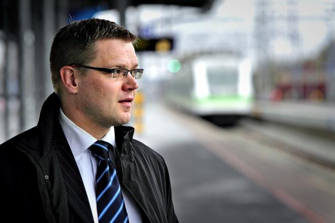 Kansalaispuoluetta johtava Sami Kilpeläinen pitää Altian vientiä pörssiin vakavana virheenä. KUVA: TOMI KOSONEN