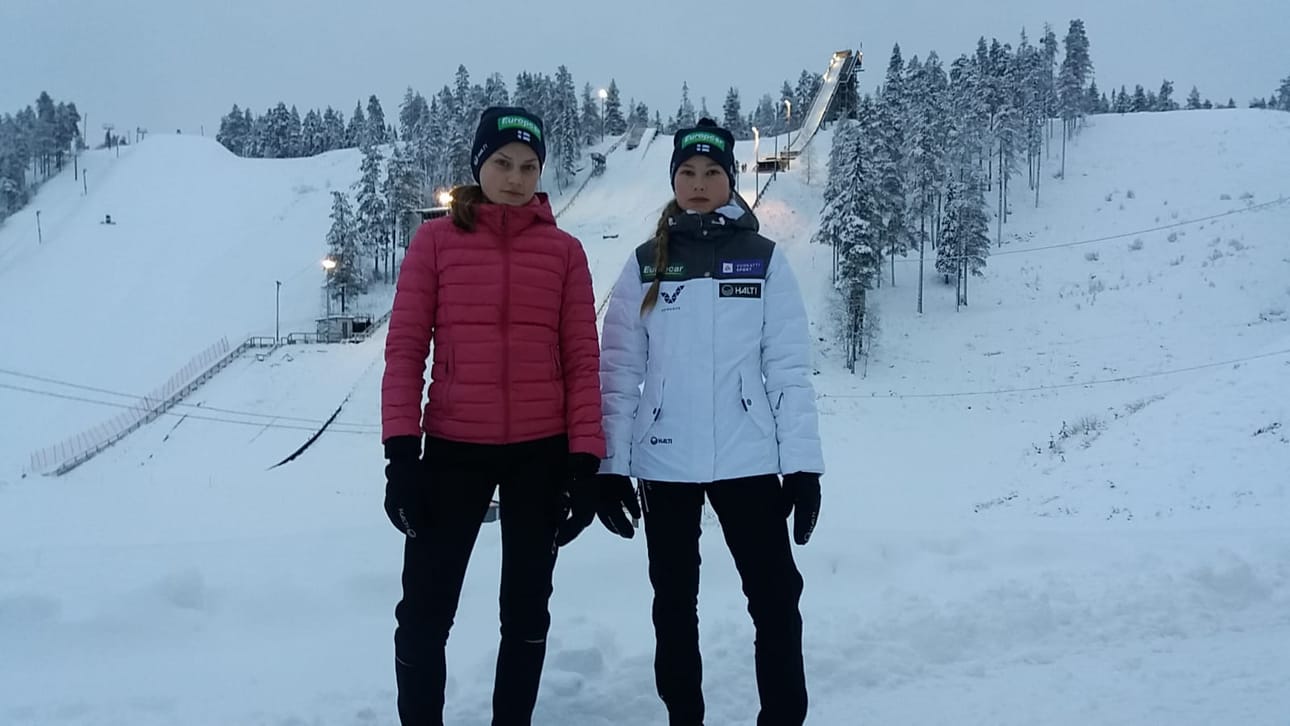 Pinja Kovisto ja Annamaija Oinas suuntaavat Yhdysvaltoihin kisaamaan yhdistetyn Continental Cupia. Viikonloppuna kaksikko kilpaili Taivalkoskella.