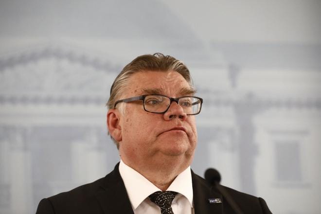 Presidentti Mauno Koiviston hautajaistoimikunnan puheenjohtajana toimii ulkoministeri Timo Soini (ps.). KUVA: Joel Maisalmi