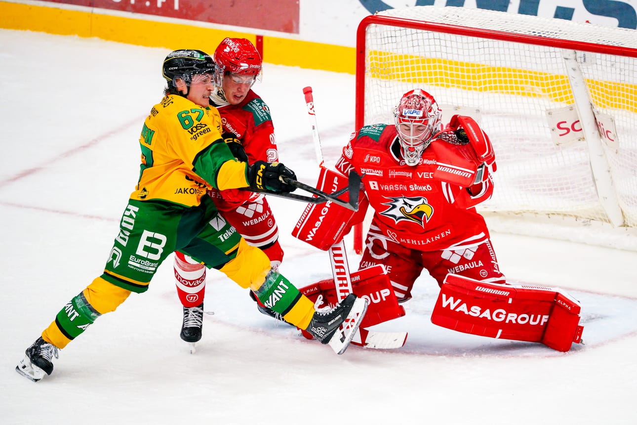 Vaasan Sport kukisti keskiviikkona liigaottelussa sarjakärki Ilveksen.