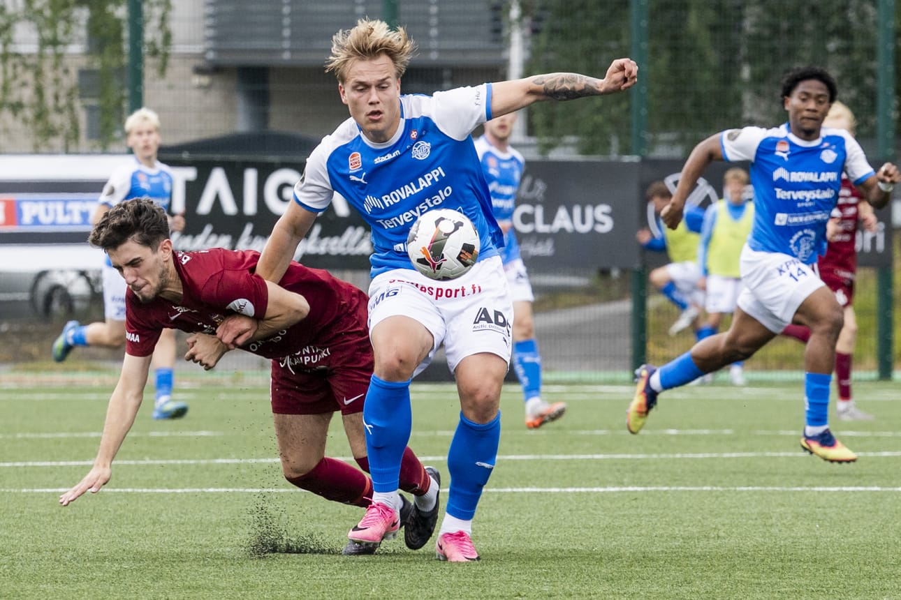Onni Suutarin kaksi maalia eivät riittäneet takaamaan RoPS:lle voittoa Tampereella.