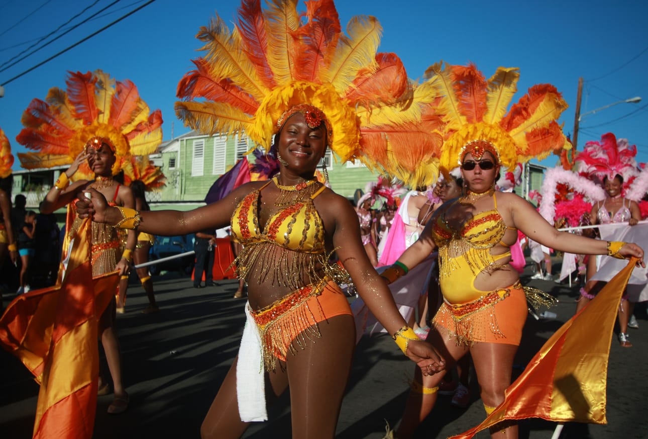 Joulun jälkeen järjestettävä karnevaali on iso tapahtuma St. Croix'lla.