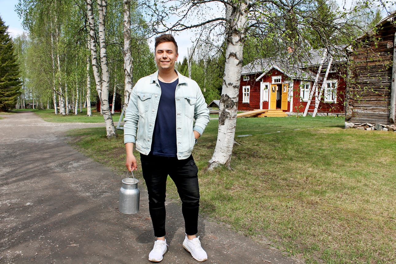 Museo- ja tiedekeskus Luupin tapahtumatuottaja Uula Neitola on tyytyväinen, että etenkin oululaiset löysivät kesällä ulkomuseoihin.