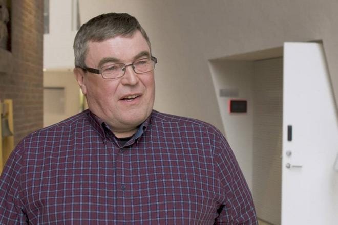 Lappajärven Veikkojen puheenjohtaja Reijo Kärnä. Kuva: Aleksi Mäkinen