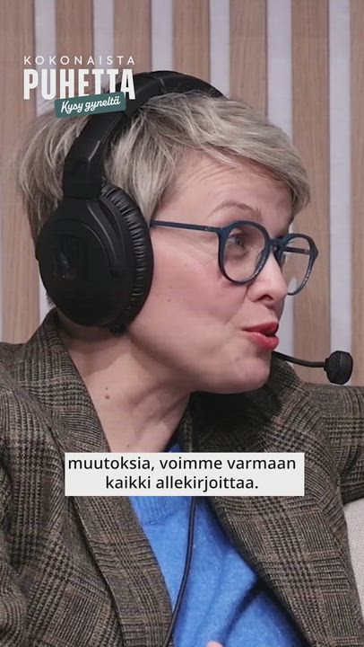 Puhetta naisen ikääntymisestä