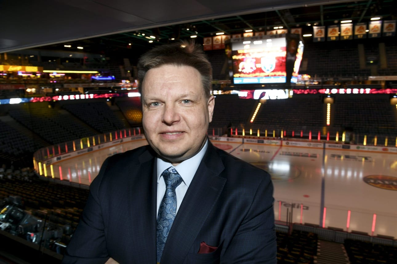 Nummela on toiminut Suomen jääkiekkoliiton puheenjohtajana vuodesta 2016. LEHTIKUVA / MARTTI KAINULAINEN
