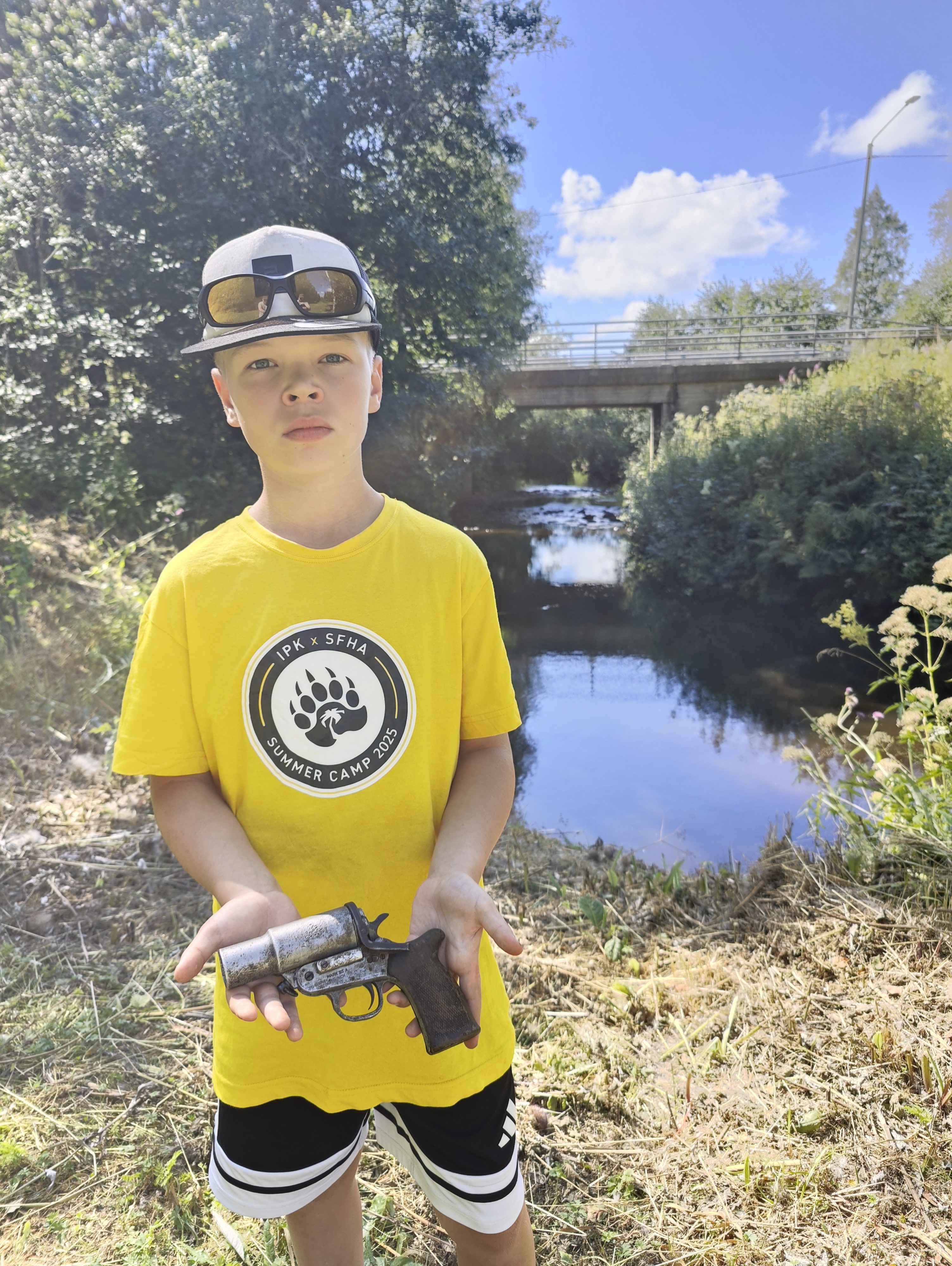 Viljo Husson, 11, Karijoesta löytämä ase hätkähdyttää – Jäljet johtavat toiseen maailmansotaan