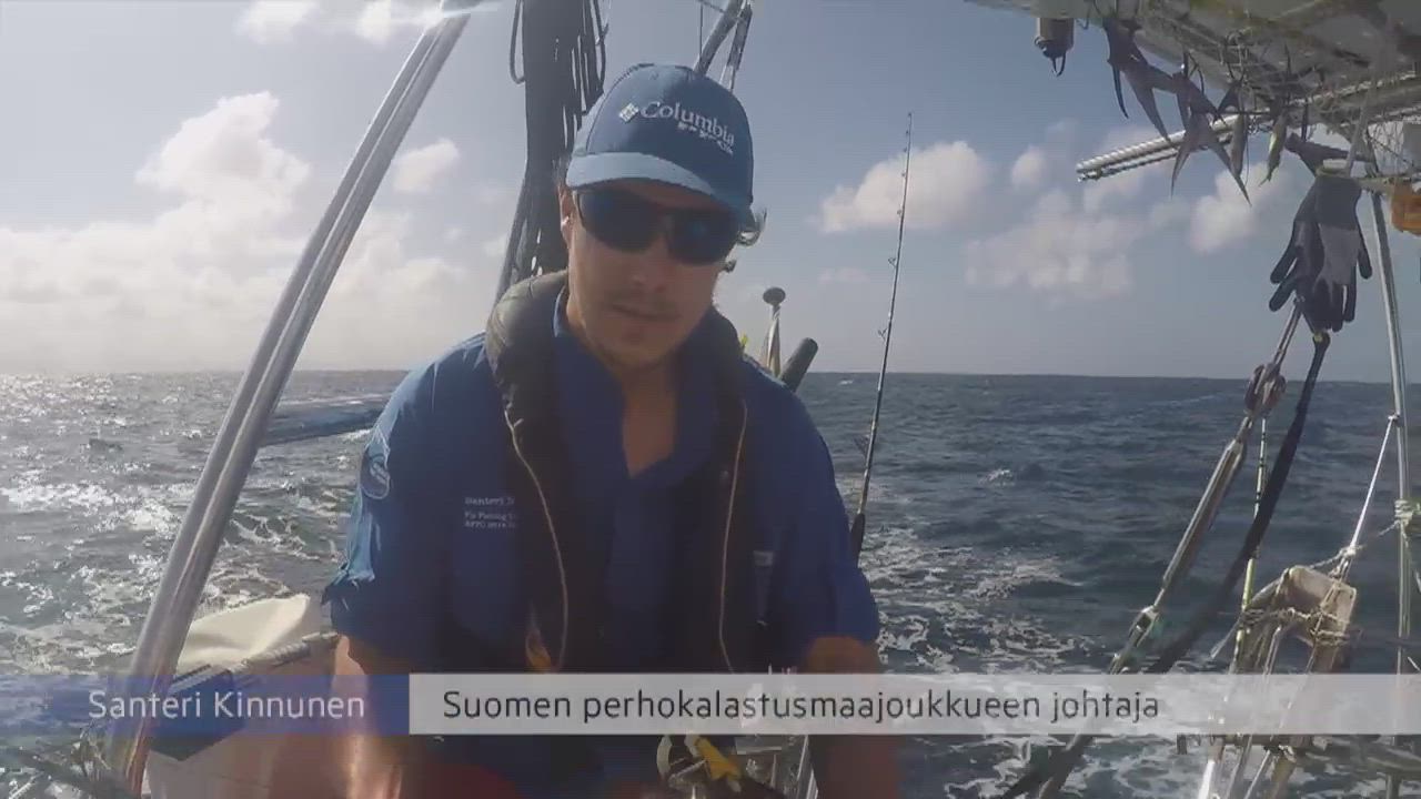 "Ei oo tämmöistä kalaa vielä koskaan ollut kiinni" – Hirmuinen eväkäs iski Santeri Kinnusen koukkuun