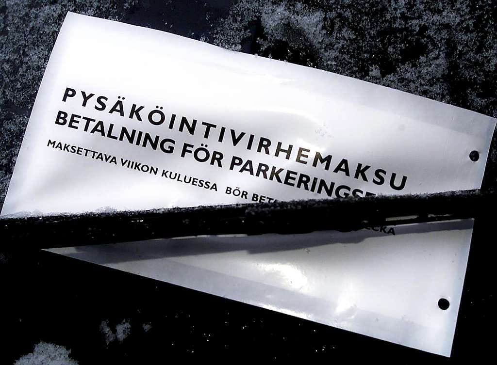 Oulussa on maksamattomia parkkisakkoja yli puolen miljoonan euron edestä.