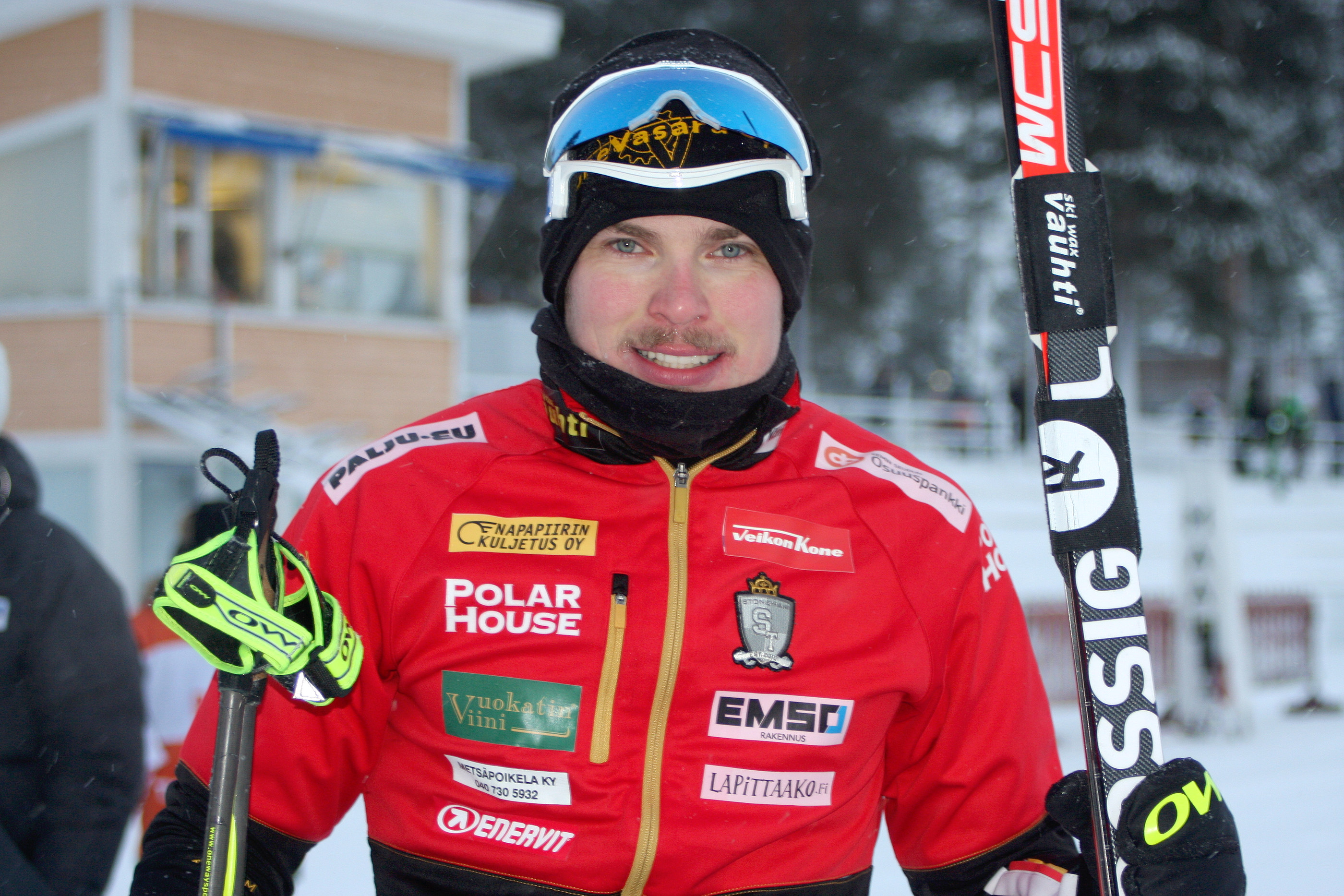 Ari Luusua oli miesten 15 kilometrin ykkönen.