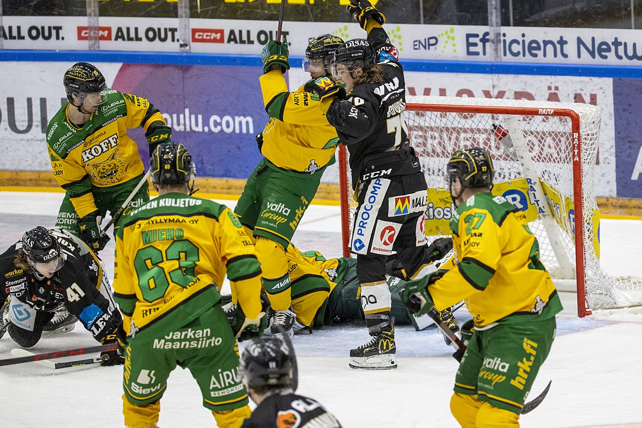 Kärpät lähtee illan otteluun hakemaan puolivälieräsarjan tasoitusta.