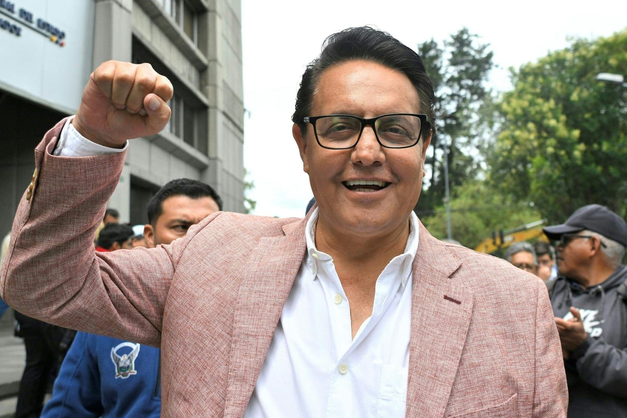 Ecuadorin presidentinvaaleissa ehdolle asettunut Fernando Villavicencio on ammuttu kuoliaaksi. LEHTIKUVA/AFP