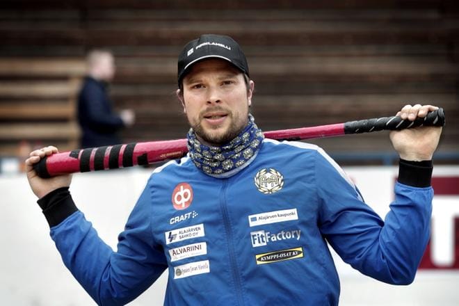 Antti Pukkinen viihtyy hyvin Ankkurien riveissä. – Alajärvi on pesispitäjä viimeisen päälle. Sen aistii kaikesta, hän sanoo. KUVA: JOUKO HÄNNINEN