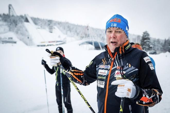 Hiihtovalmentaja Reijo Jylhän KUVA: Pekka Aho