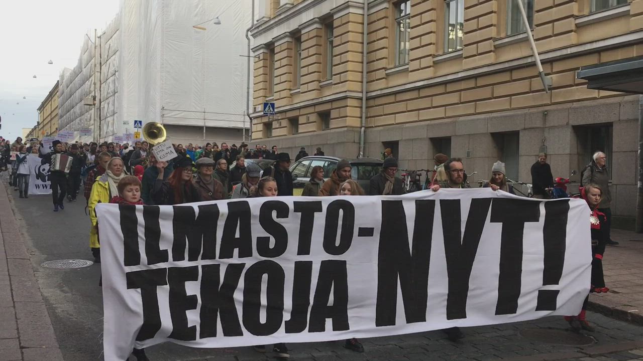 Ilmastomarssi Helsingissä