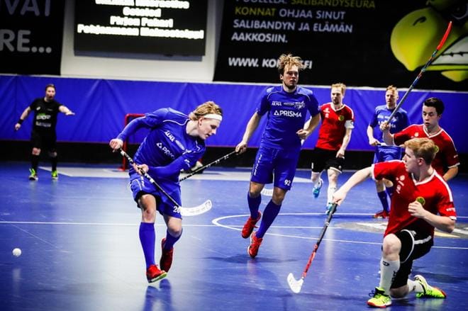 Jymy pelasi puolivälierät Limingan Niittomiehiä vastaan QMax Areenalla, mutta kohtaa Porin Karhut Seinäjoen urheilutalolla. KUVA: MAIJA SAANIO