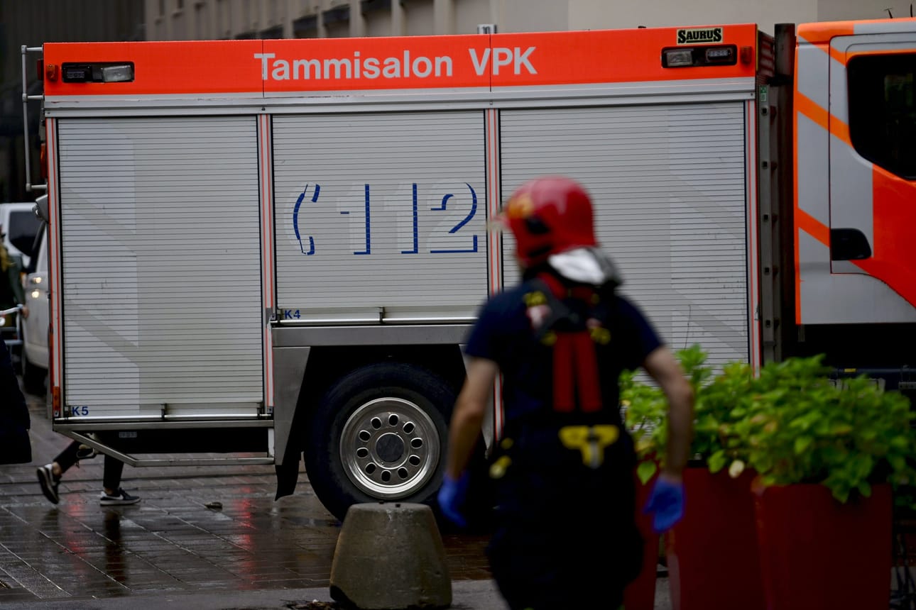 VPK:n vapaaehtoiset lähtevät hälytyskeikoille ennen muuta maaseudun pienemmillä paikkakunnilla. LEHTIKUVA / Eelis Berglund