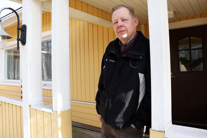 Perussuomalaisten piirin kolmas varapuheenjohtaja Sami Yli-Rahnasto jätti puolueen muutama viikko sitten. KUVA: JORMA HAVULA