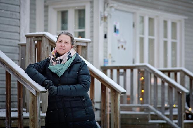 Sage Borgmästars ei ollut yllättynyt mellakoista Yhdysvaltain kongressissa. Hän pitää vallankaappausyritystä farssina. Kuva: Tanja Korpela