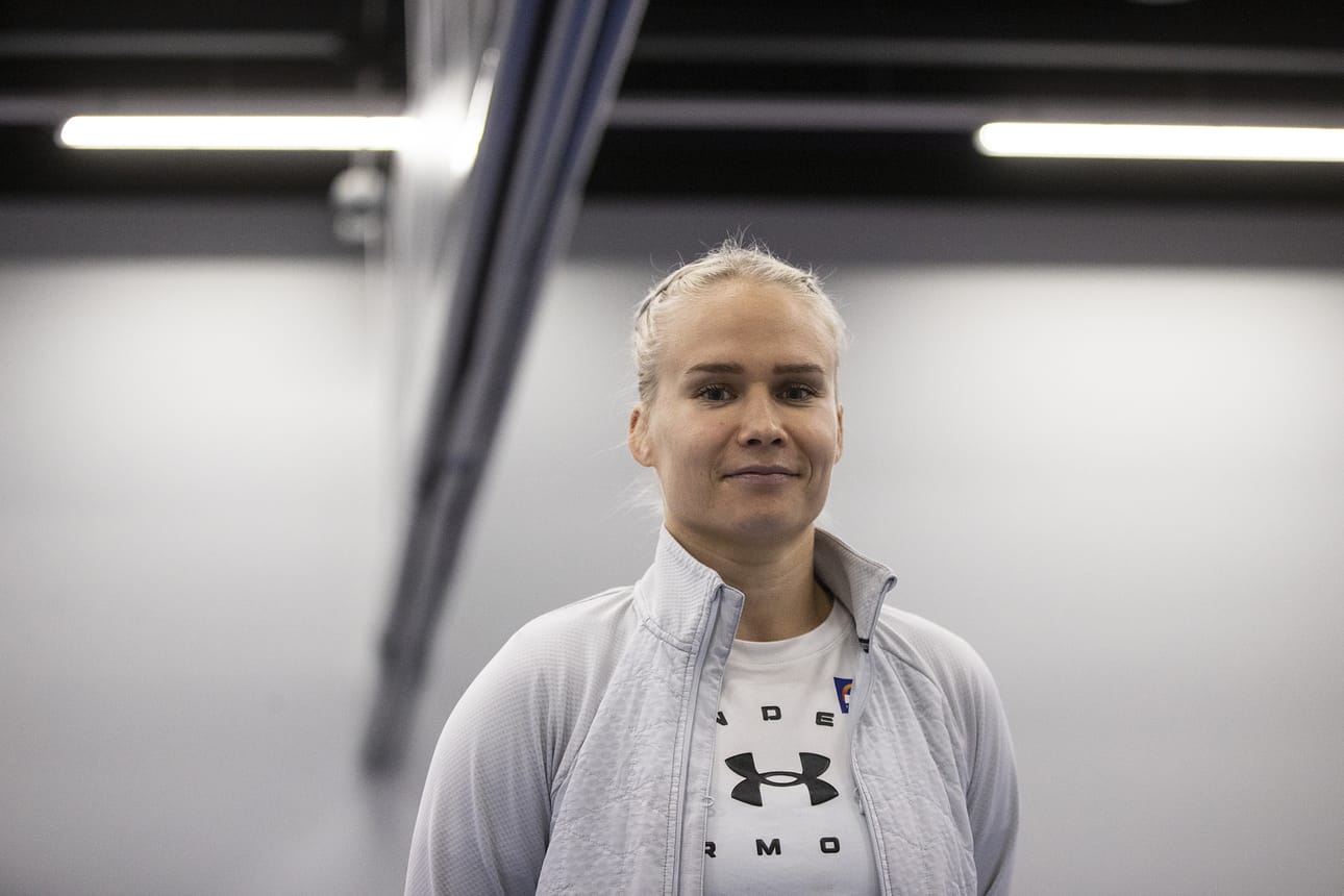 Petra Olli paljastaa ilouutisen.