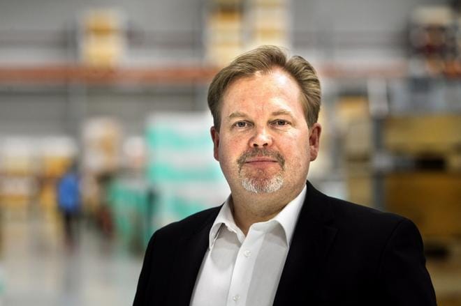 Toimitusjohtaja Mika Hagberg. Kuva: Harri Toivola