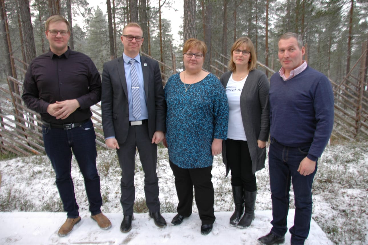 MTK-Kuusamon ja koko Pohjois-Suomen syyskokousten aloituskokous pidettiin Kuusamossa Oivangissa tiistaina. Mukana olivat muun muassa Hemmo Turpeinen (vas.), Matti Tyhtilä, Taina Laukkanen-Ervasti, Saini Palosaari ja Jari Ahlholm.
