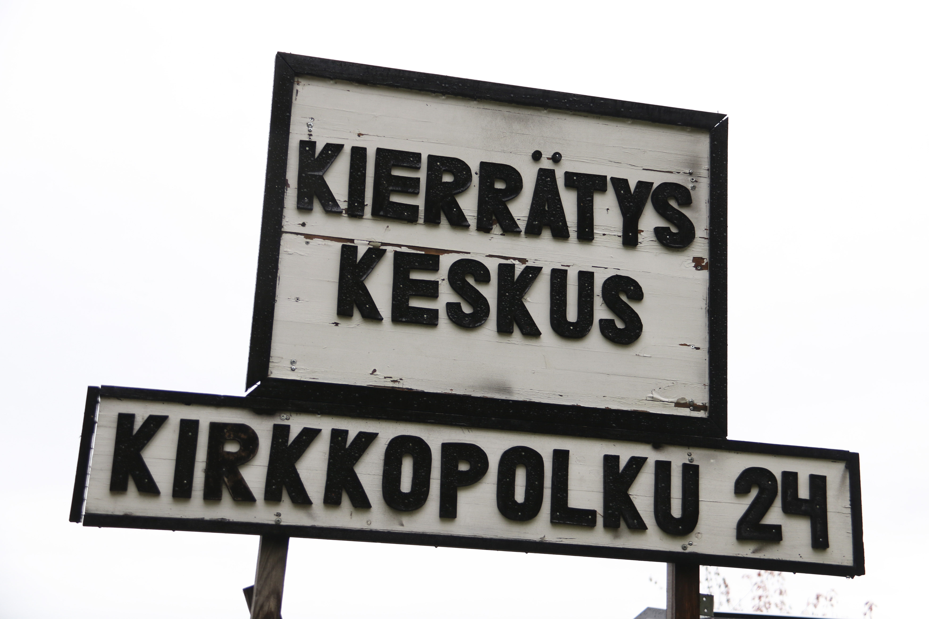 Kierrätyskeskus löytyy Kirkkopolulta.