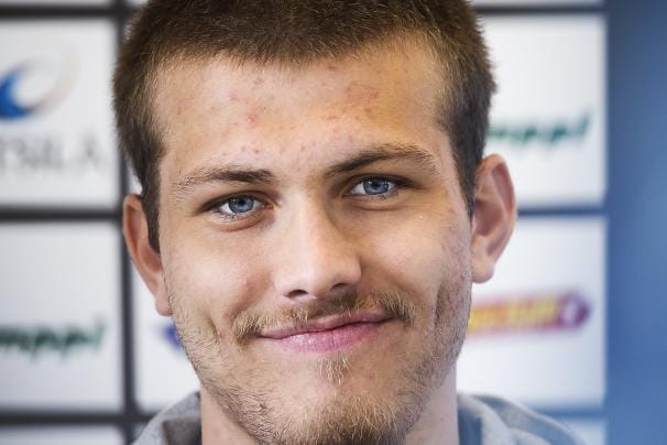 Joonas Vahtera teki jatkosopimuksen VPS:n kanssa. KUVA: JARNO PELLINEN