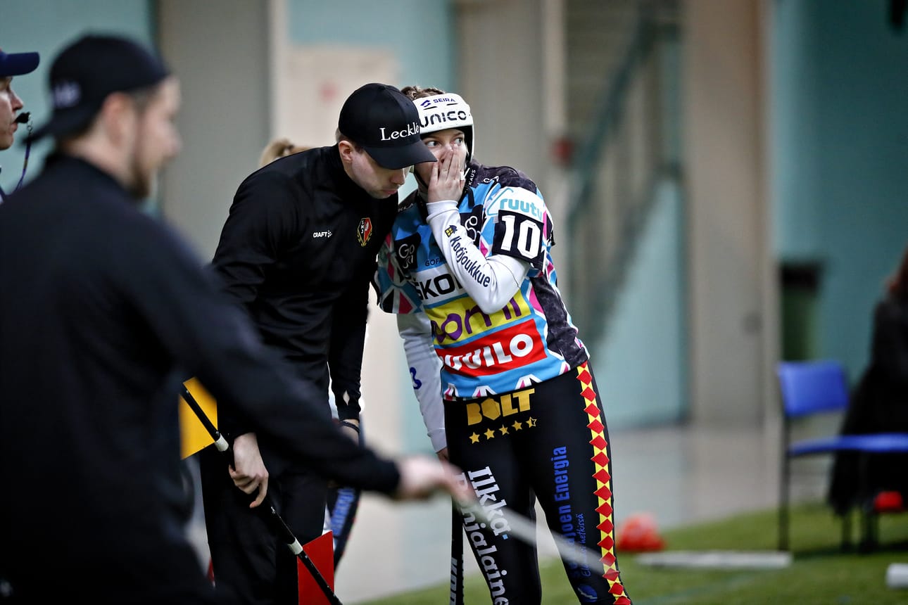 Aino-Kaisa Mantere löi viisi juoksua ottelussa. Arkistokuva.