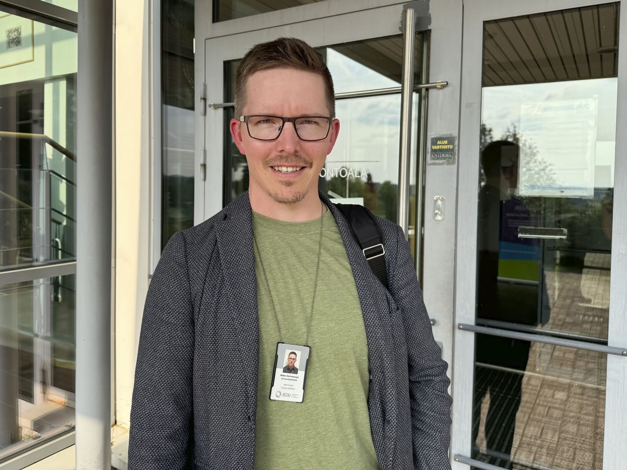 – Jedu keskittää koulutuksen Haapavedellä Teollisuustien alueelle, kertoo kiinteistöpäällikkö Mikko Heittokangas. Arkistokuva.