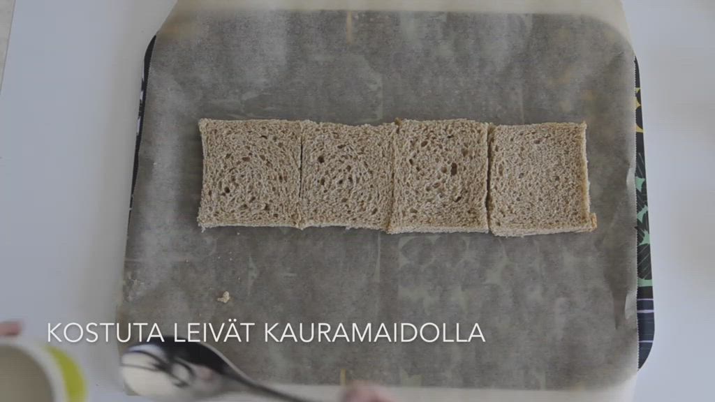 Näin syntyy vegaaninen voileipäkakku