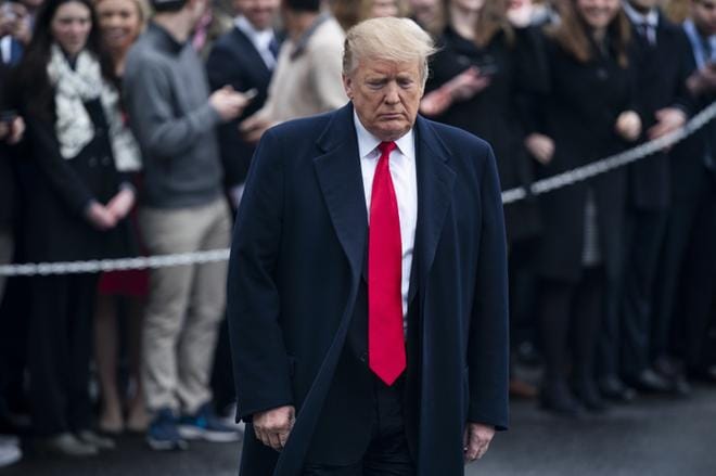 Yhdysvaltain presidentti Donald Trump esiintyi vuoden 1992 elokuvassa muutaman sekunnin cameo-roolissa. Tuolloin hänet tunnettiin suurliikemiehenä. KUVA: JIM LO SCALZO