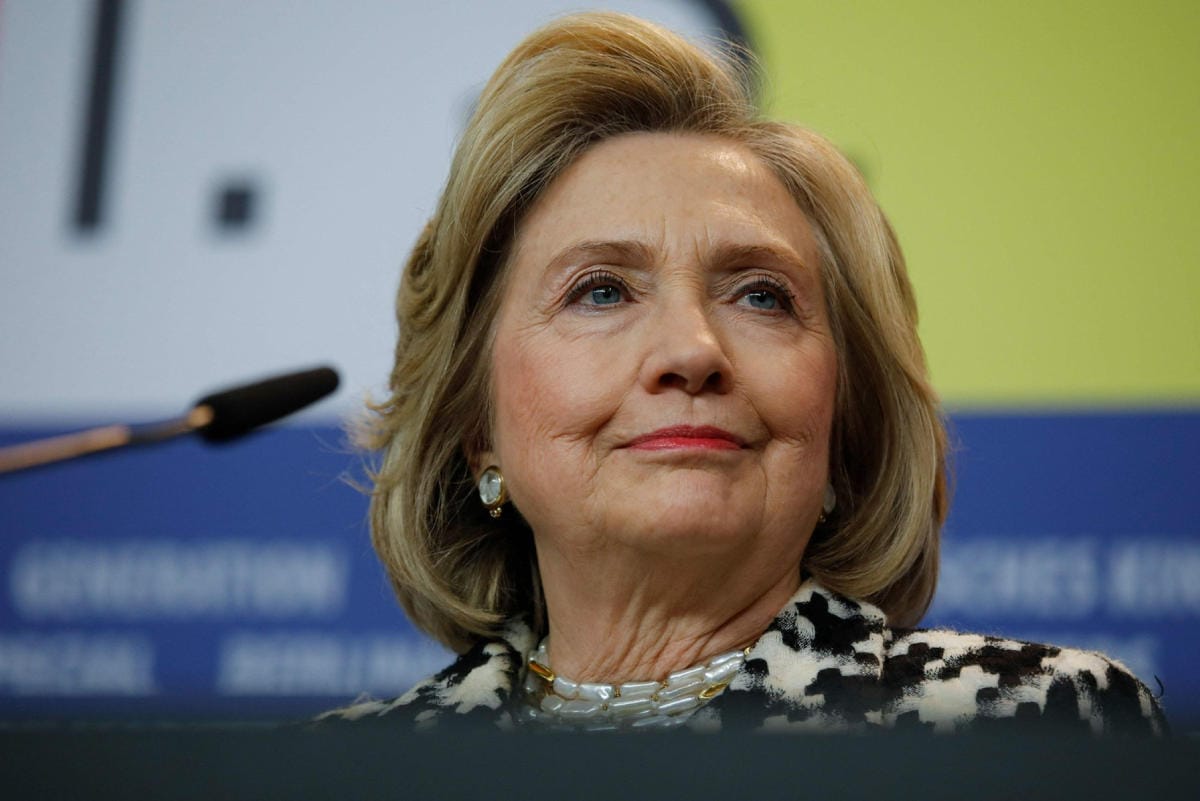 Hillary Clintonilla on koronavirustartunta. LEHTIKUVA/AFP