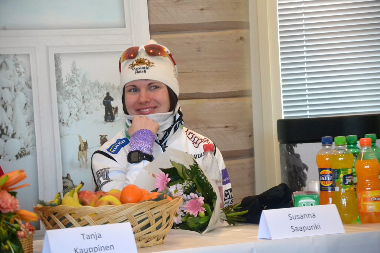Susanna Saapunki hiihti hopealle nuorten SM-kisojen viiden kilometrin matkalla.