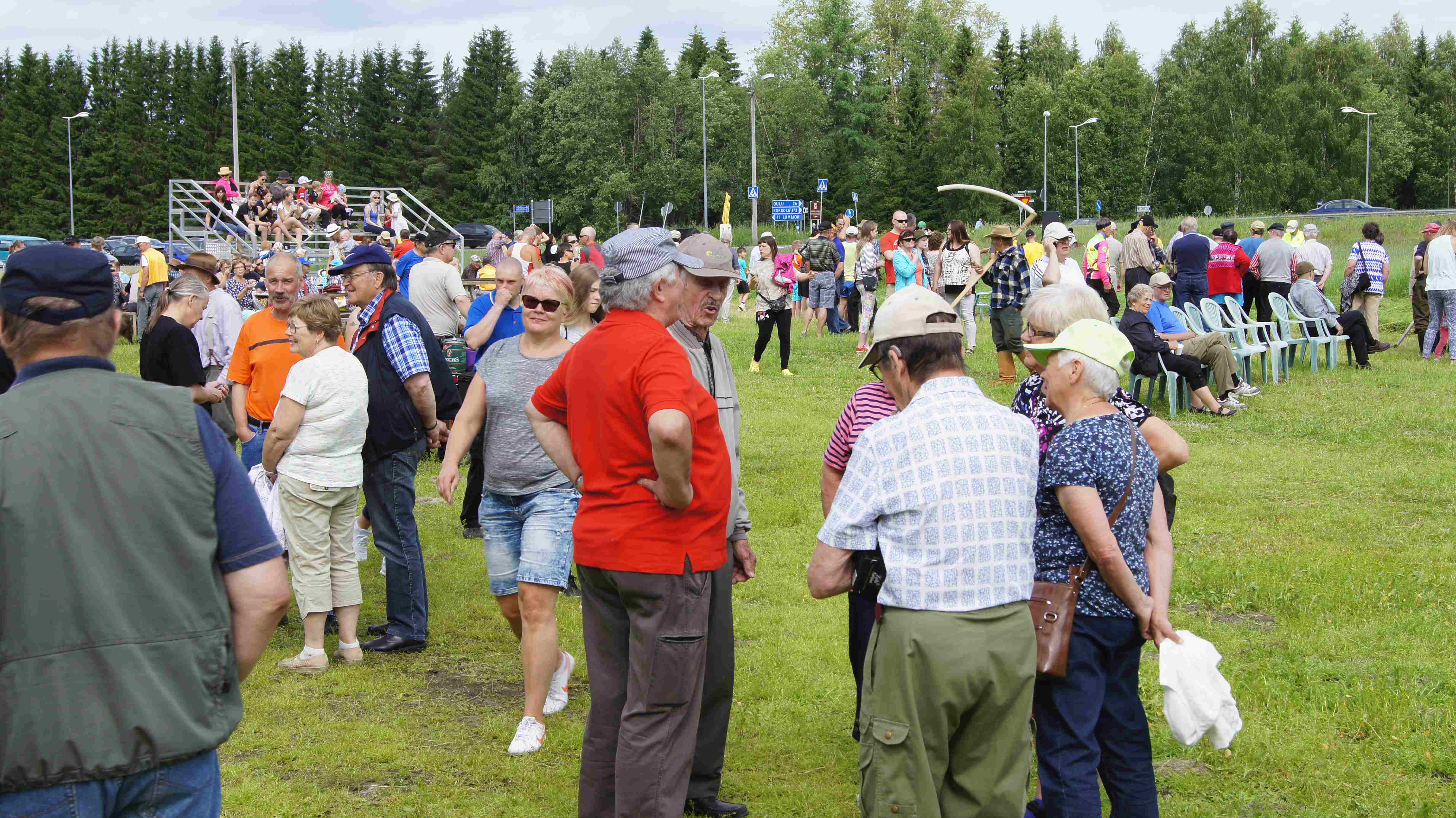 Tunnelmaa tapahtumasta.