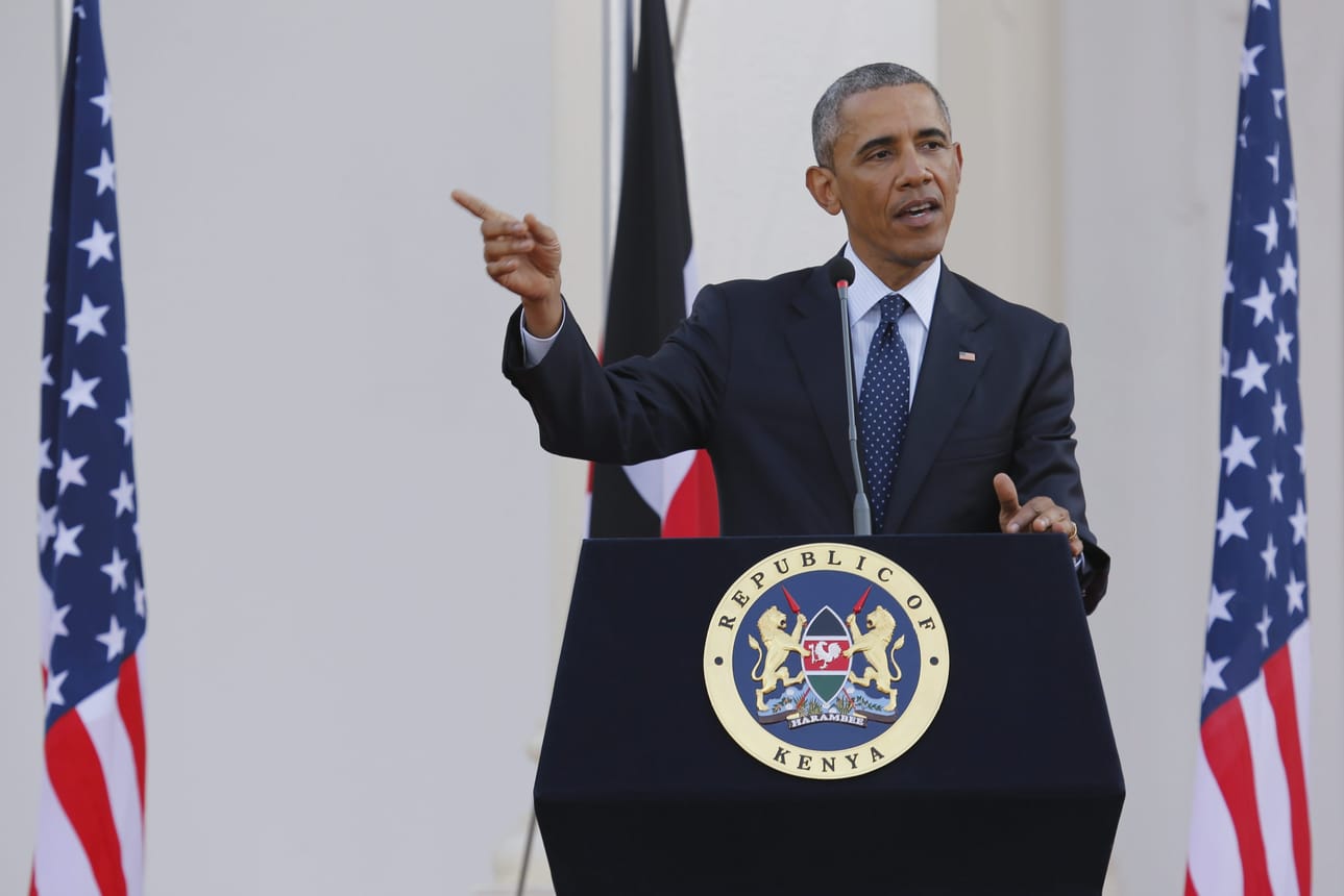 USA asetti uusia pakotteita. Kuvassa presidentti Barack Obama.
