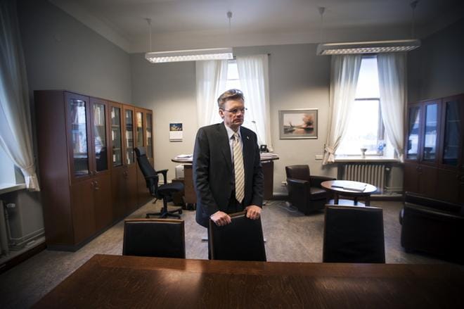 Tasavallan presidentti on myöntänyt Suomen Leijonan komentajamerkin Lapualla asuvalle Vaasan yliopiston rehtorille Jari Kuusistolle. ARKISTOKUVA: EETU SILLANPÄÄ
