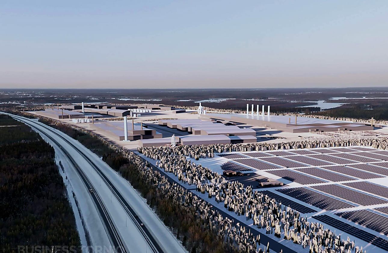 Skarta Energy suunnittelee Tornion Laivakankaalle aurinkopuistoa, johon tulee arviolta 95 000 aurinkopaneelia.
